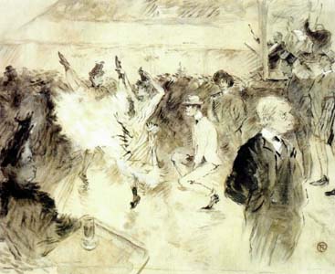 Кадриль стула Людовика в "Элизе Монмартр" - 1886
