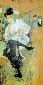 Танцую - щая Жанна Аврил 1892