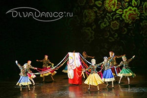 оригинальный номер русского танца